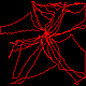 Gasteracantha cancriformis web construction